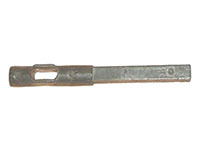 3/8 Inch (in) Size Square V-Blade Slide Long Pin with V-Base 3/8 Inch (in) Size Square V-Blade Slide Long Pin with V-Base